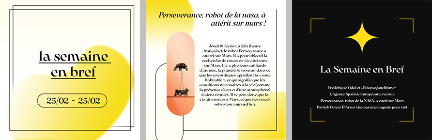 On' Media - Exemple semaine en bref 3