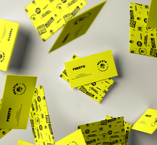 Presto - Business Card