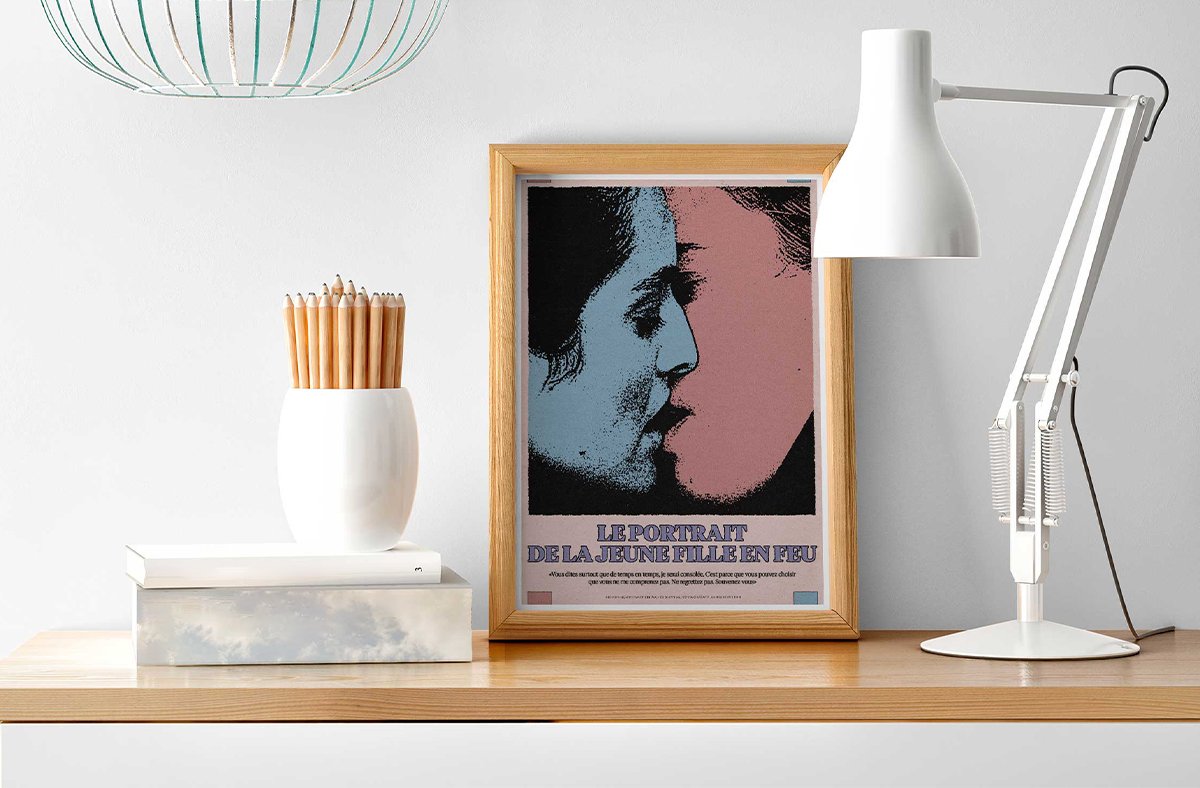 Le poster Blade mis en situation réel à travers un mockup esthétique.