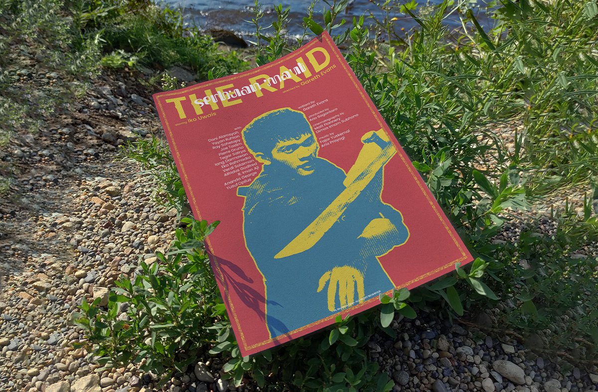 Le poster Blade mis en situation réel à travers un mockup esthétique.