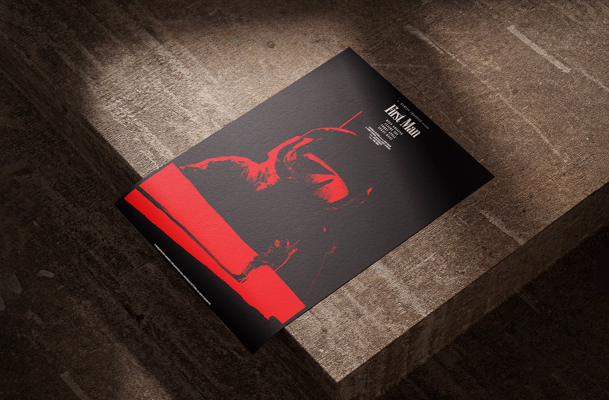 Le poster Blade mis en situation réel à travers un mockup esthétique.